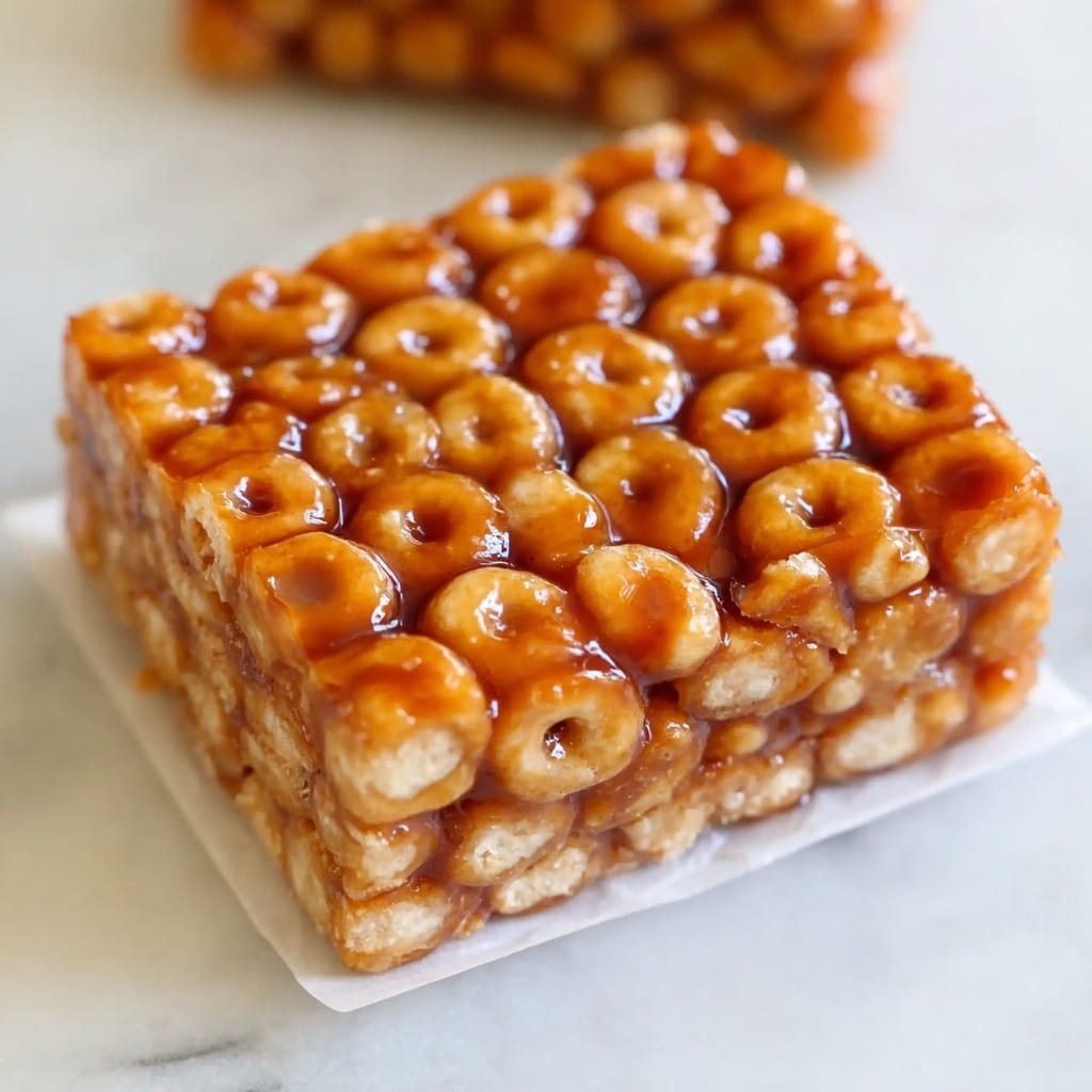 Peanut Butter Cheerio Bars Recipe