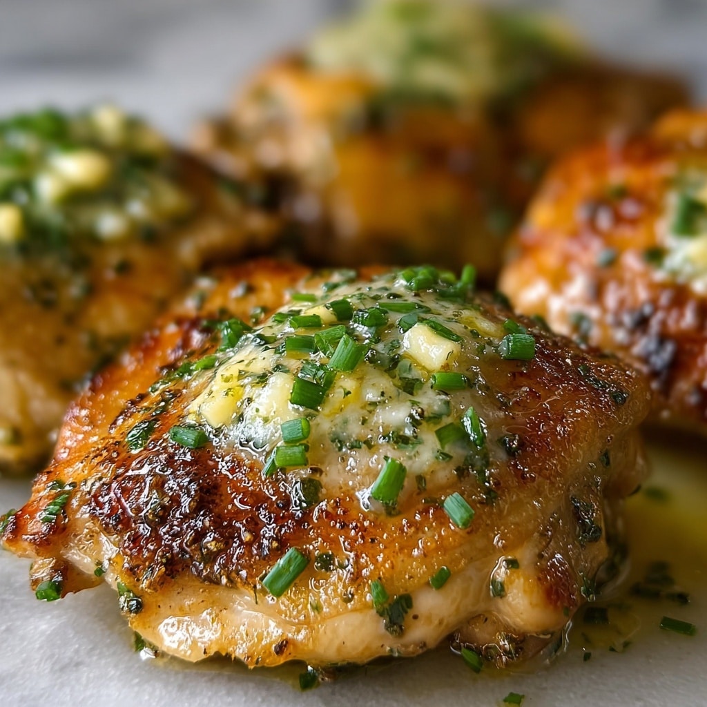 Garlic Chicken with Rich Asiago Gravy Recipe - Recipe Image