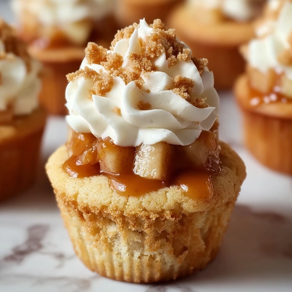 Apple Pie Cupcakes: Bite-Sized Delight Recipe - Recipe Image