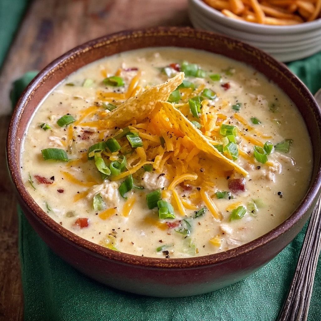 Creamy Queso Soup with Ground Beef, Green Chiles, and Cheddar Recipe 6 Creamy Queso Soup with Ground Beef, Green Chiles, and Cheddar Recipe - Recipe Image