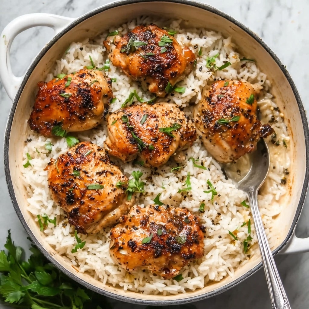 Creamy Herb Chicken & Basmati Rice Recipe