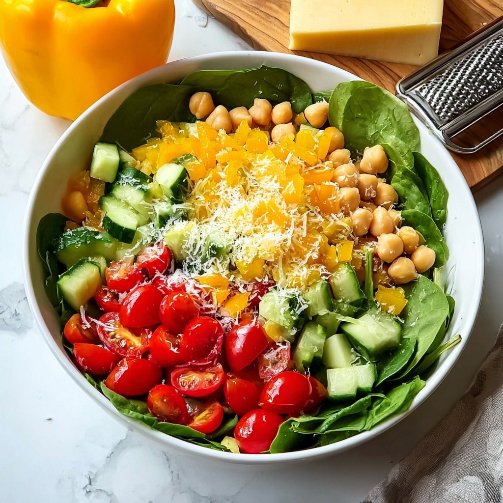 Colorful Summer Chickpea Salad Recipe