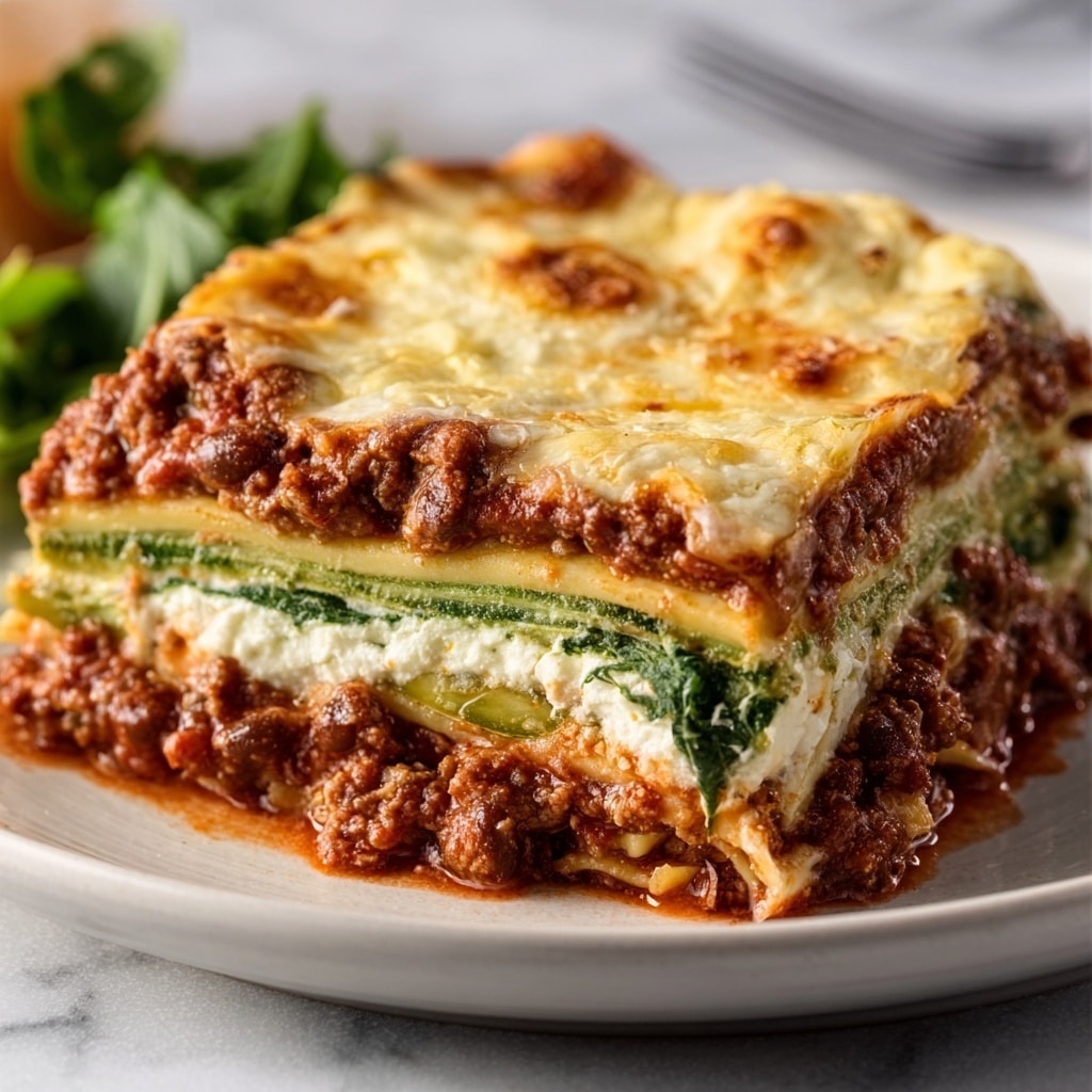 Zucchini Noodle Lasagna Recipe