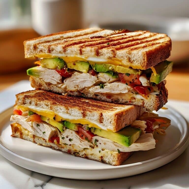 Chicken and Avocado Panini Recipe