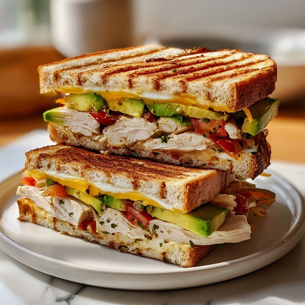 Chicken and Avocado Panini Recipe