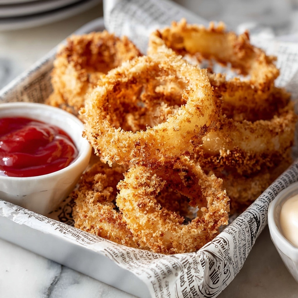 Crispy Fried Onion Rings Recipe