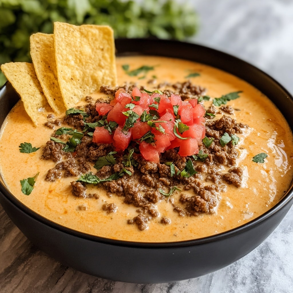 Beef Queso Dip Recipe - Recipe Image