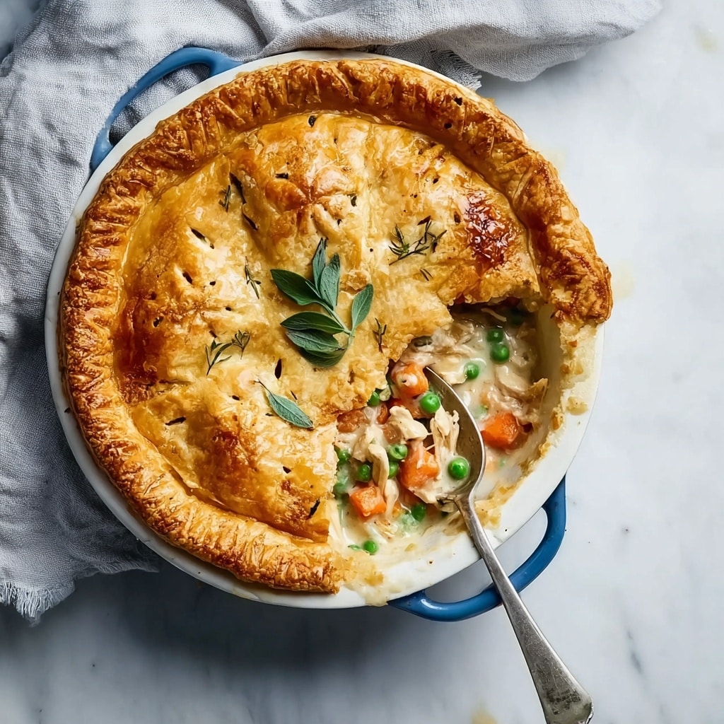 Easy Chicken Pot Pie Recipe - Recipe Image