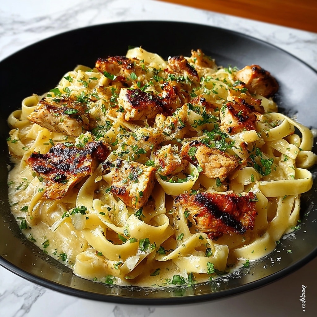 Cajun Chicken Fettuccine Alfredo Recipe