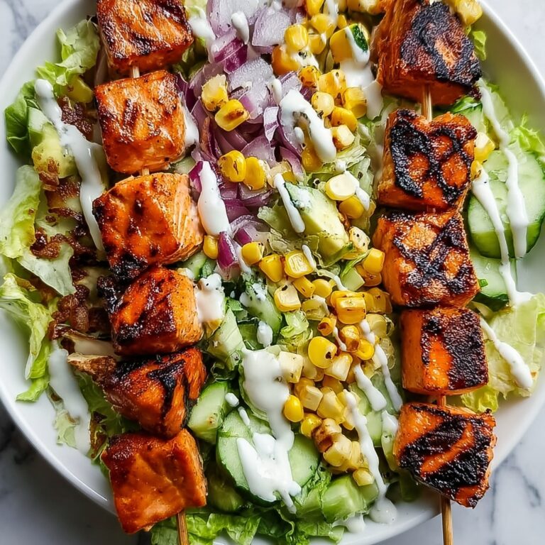 BBQ Chicken Skewer Salad: An Incredible Ultimate Meal Recipe