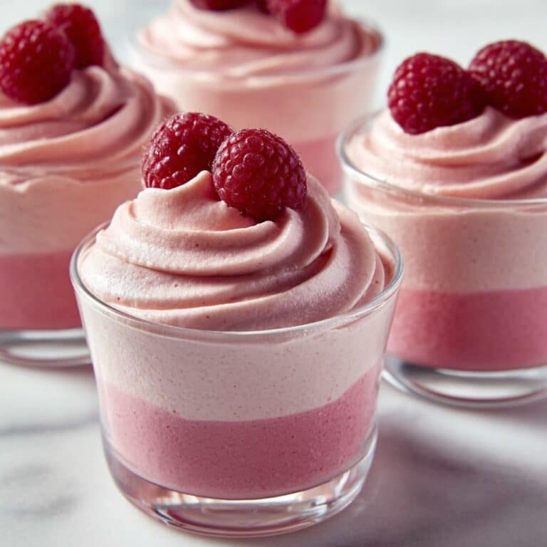 Raspberry Mousse Dessert Recipe