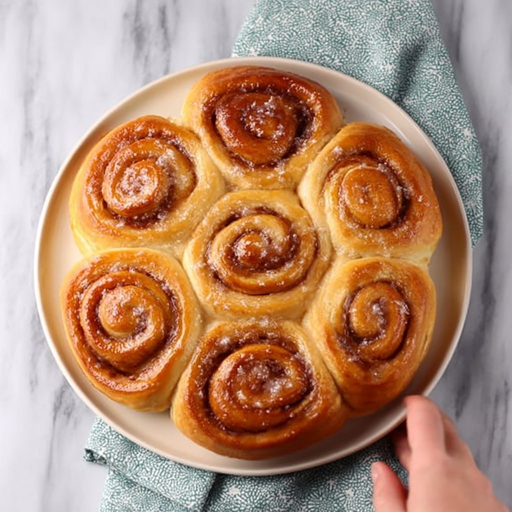 Peach Pie Cinnamon Rolls Recipe