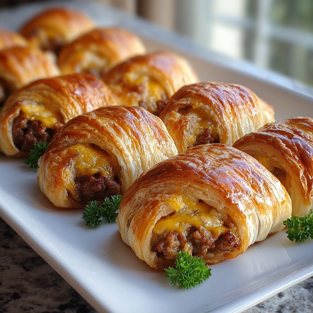 Delicious Breakfast Sausage Crescent Rolls Recipe