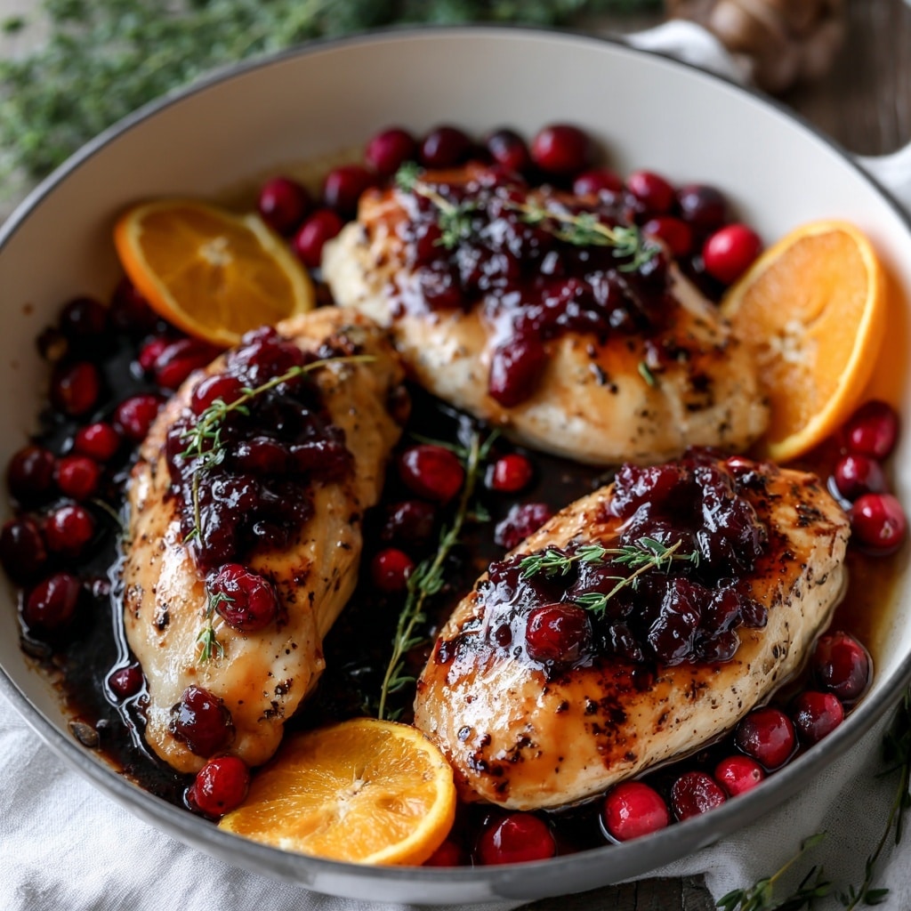 Cranberry Orange Chicken Recipe