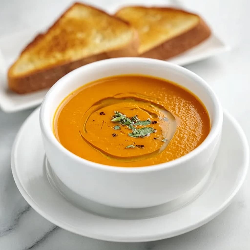 Creamy Tomato Bisque Soup Recipe