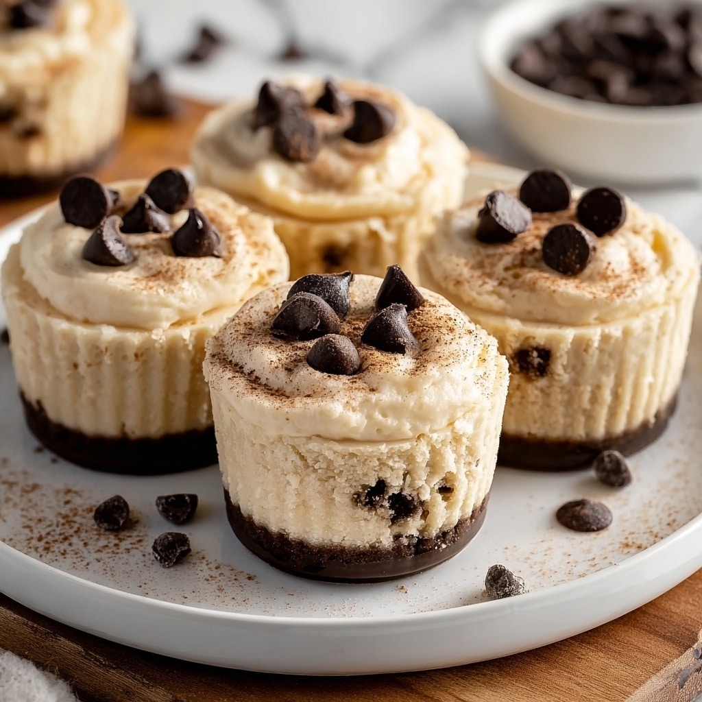 High Protein Yogurt Cookie Dough Cups Recipe