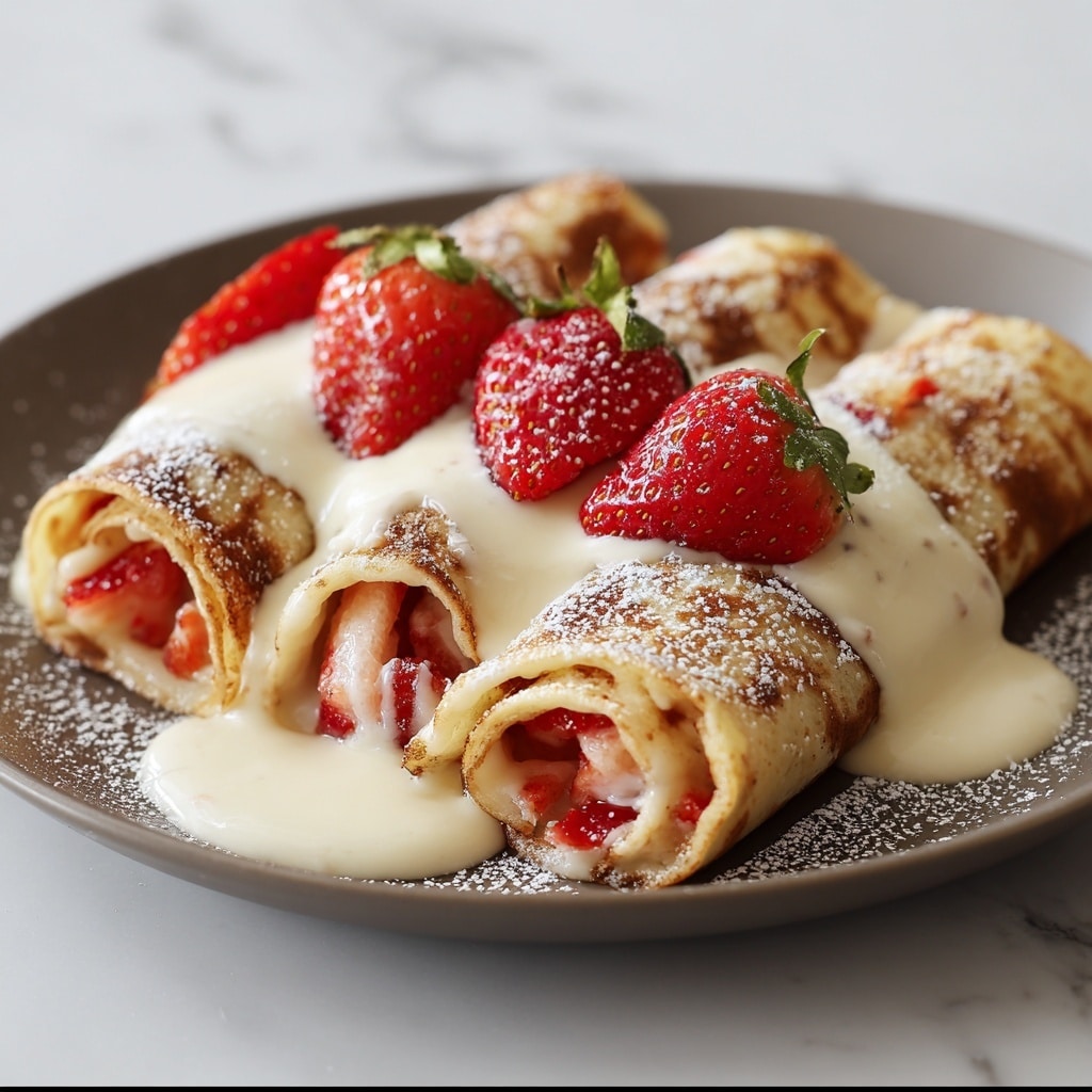 Strawberry French Toast Rolls Recipe