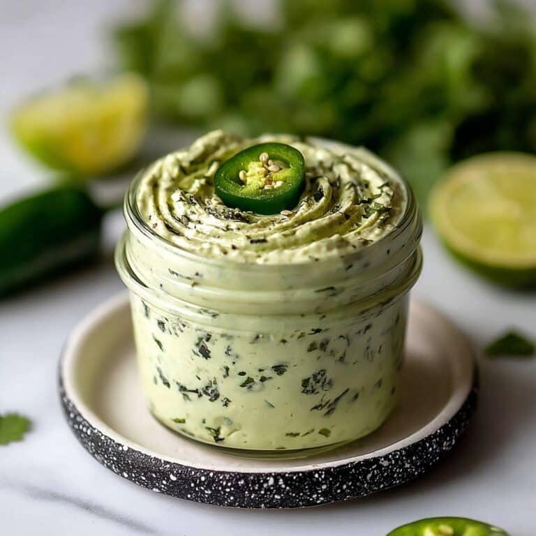Creamy Cilantro Garlic Sauce Recipe