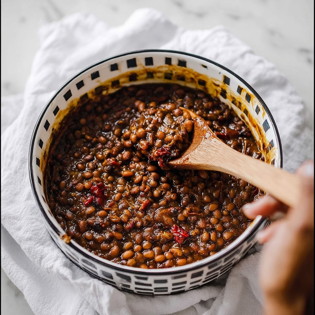 Saucy Smoky Baked Beans Recipe