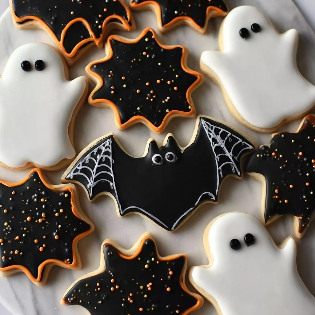 Halloween Royal Icing Cookies Recipe 6 Halloween Royal Icing Cookies Recipe - Recipe Image