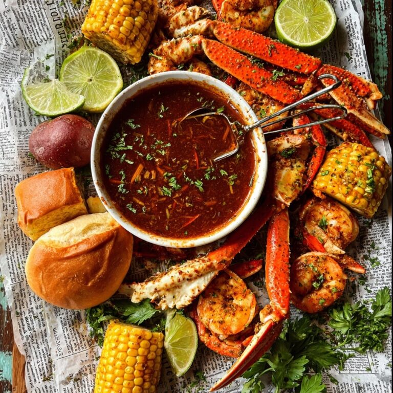 Seafood Garlic Butter Dipping Sauce Recipe