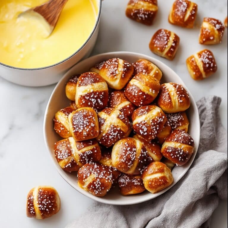 Soft Pretzel Bites Recipe