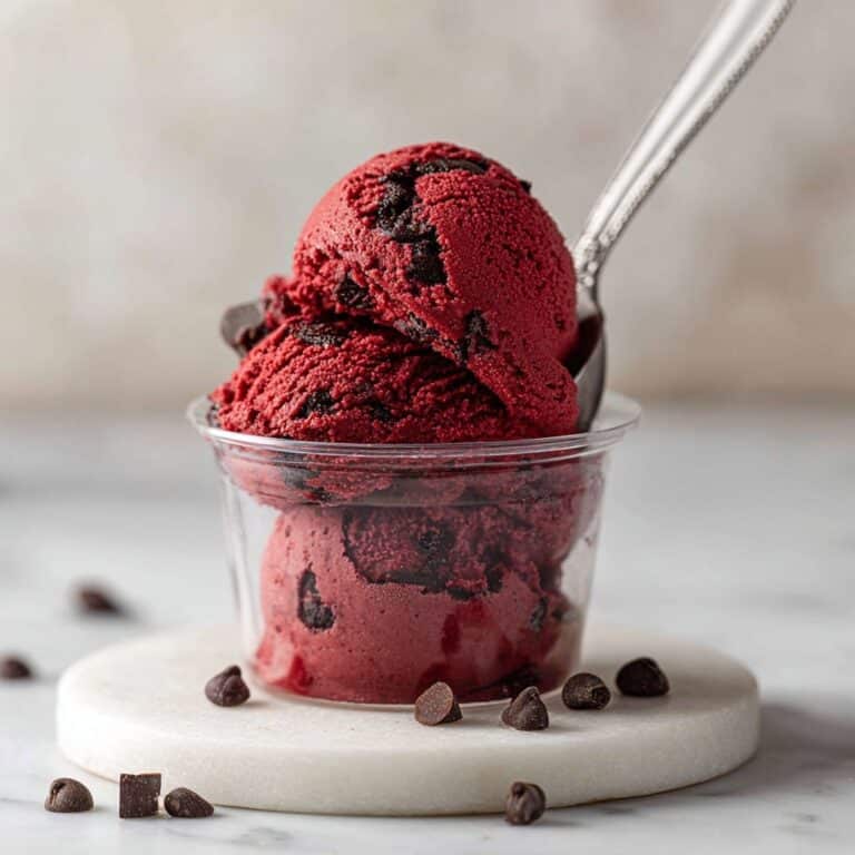 Edible Red Velvet Cookie Dough: A Deliciously Safe Treat to Satisfy Your Cravings Recipe