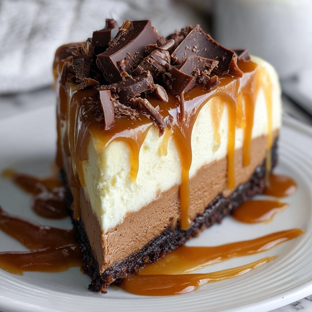 Caramel Brownie Cheesecake Recipe