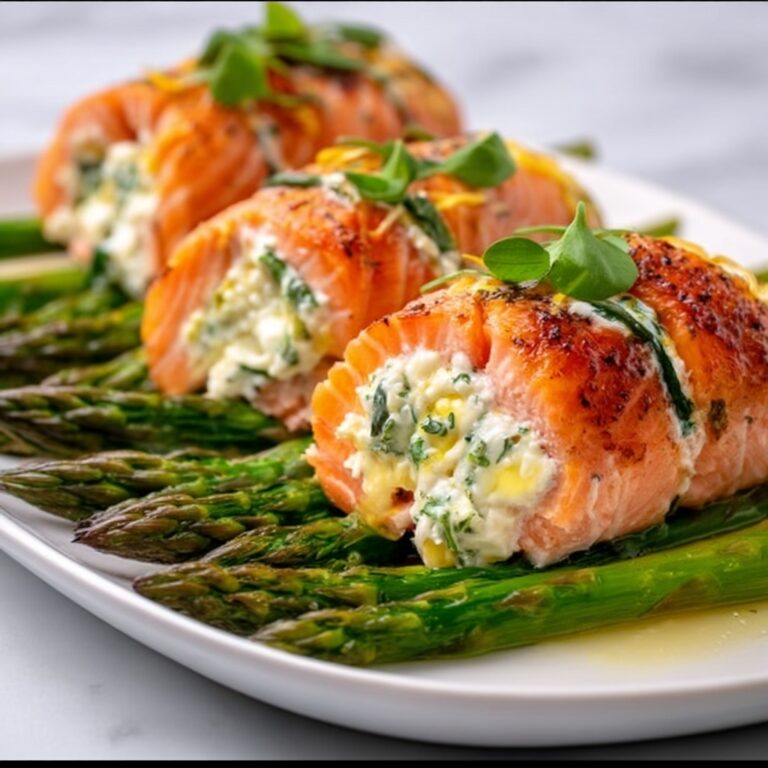 Lemon Basil Salmon Rolls Recipe