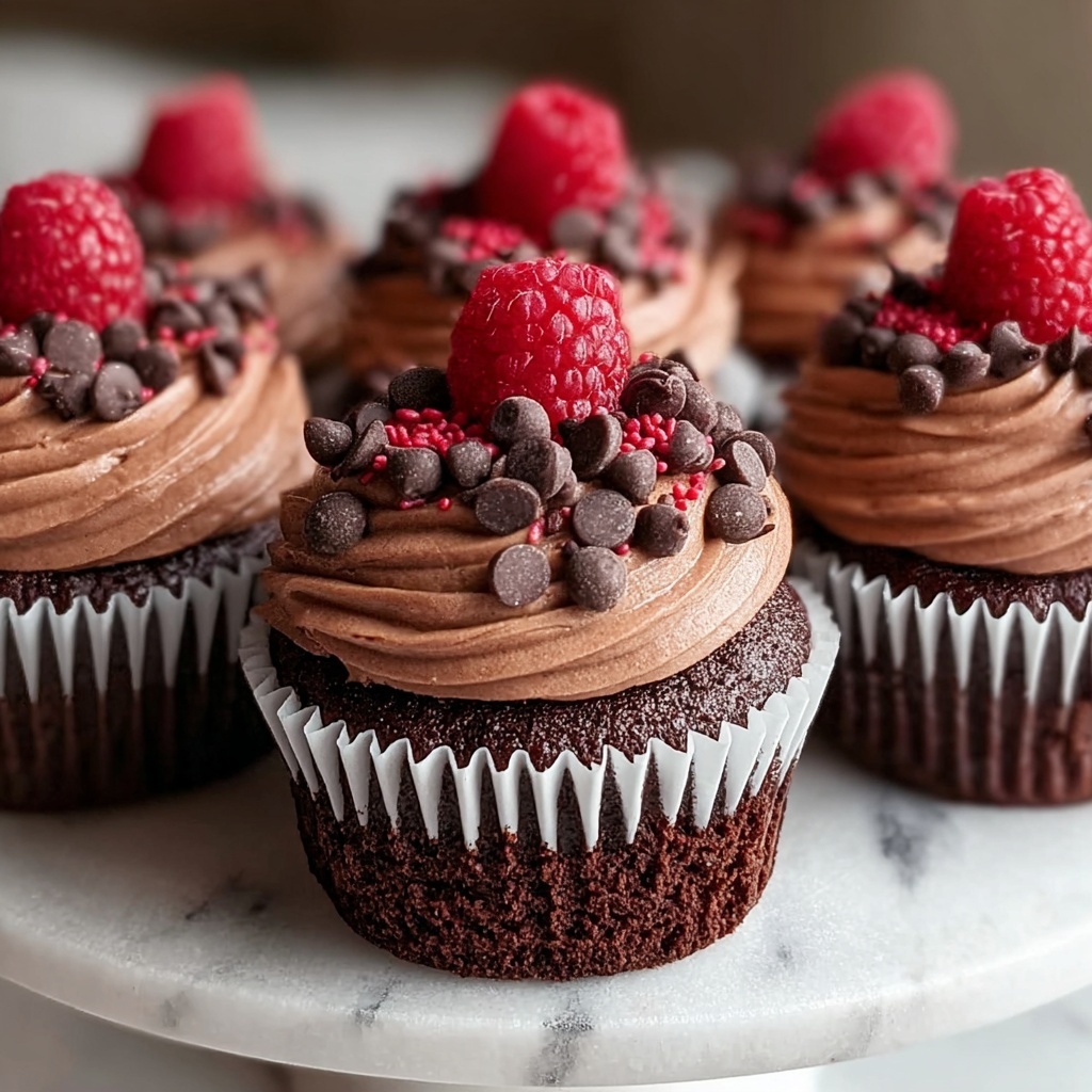 Decadent Raspberry Chocolate Lava Cupcakes Recipe 6 Decadent Raspberry Chocolate Lava Cupcakes Recipe - Recipe Image