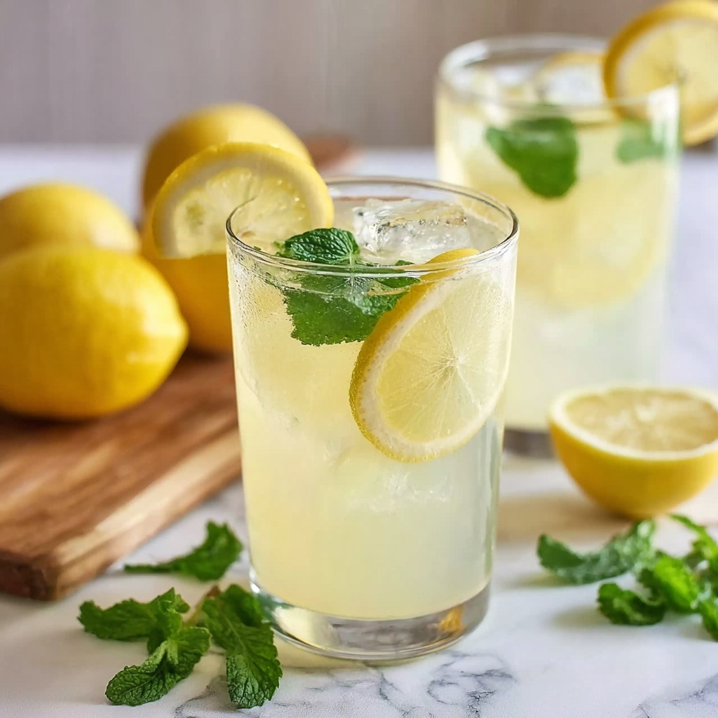 Refreshing Mint Lemonade Recipe 6 Refreshing Mint Lemonade Recipe - Recipe Image