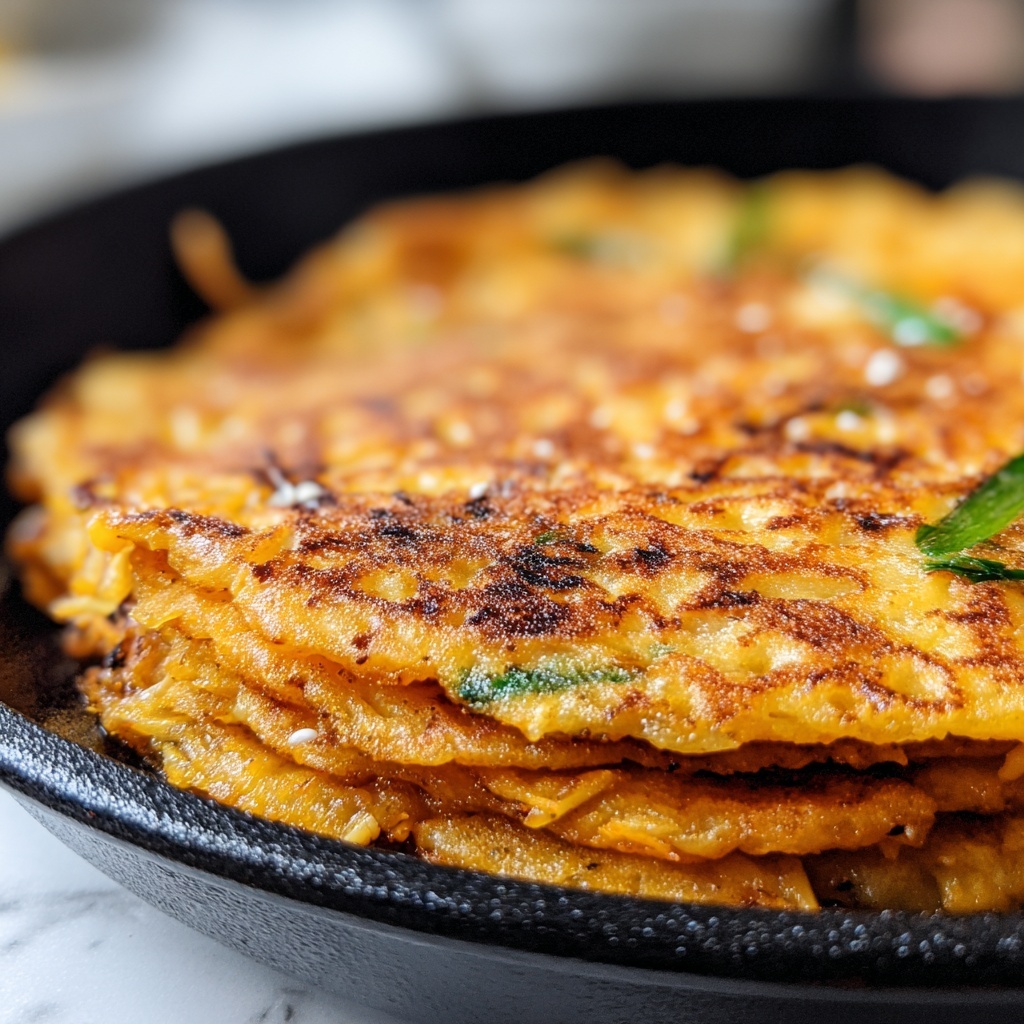 Kimchijeon (Kimchi Pancake) Recipe 6 Kimchijeon (Kimchi Pancake) Recipe - Recipe Image