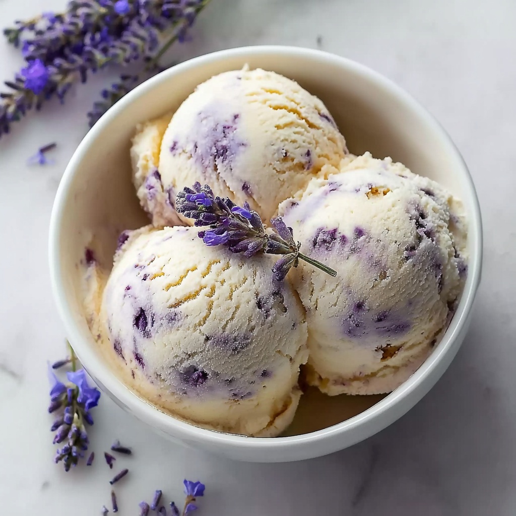 Honey Lavender Ice Cream Recipe 6 Honey Lavender Ice Cream Recipe - Recipe Image