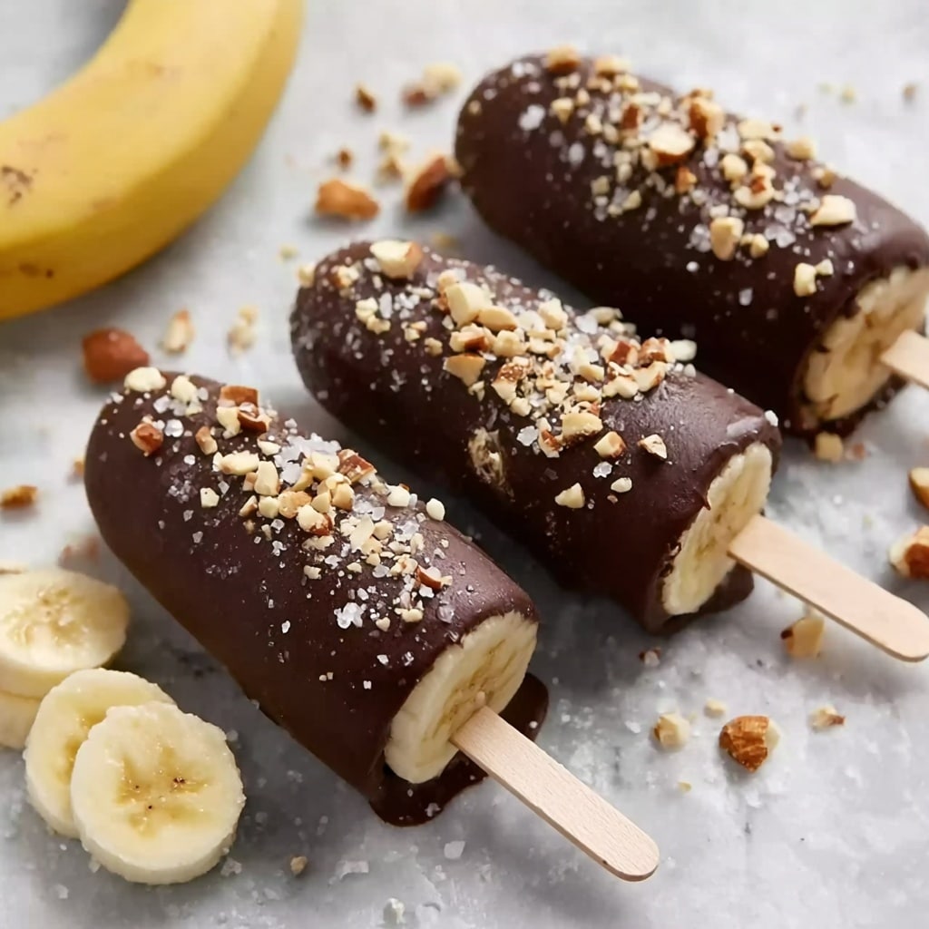Frozen Chocolate-Covered Bananas Recipe 5 Frozen Chocolate-Covered Bananas Recipe - Recipe Image