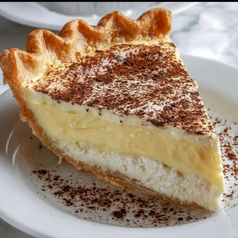 Old Fashioned Egg Custard Pie Recipe