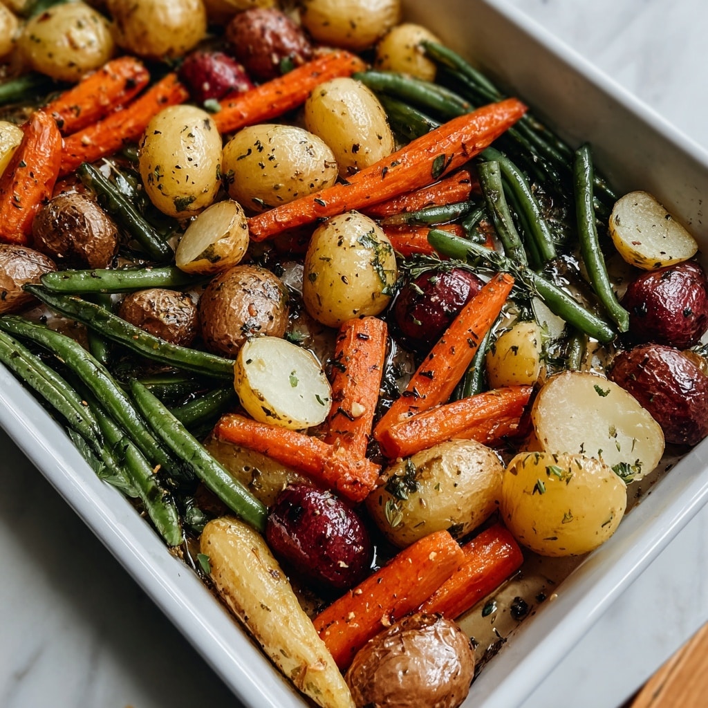 Garlic Herb Roasted Veggies Recipe 5 Garlic Herb Roasted Veggies Recipe - Recipe Image