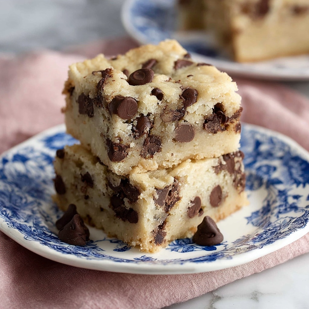 Gooey Chocolate Chip Cookie Bars Recipe