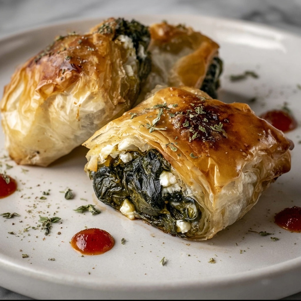 Easy Gluten-Free Spanakopita Parcels Recipe 6 Easy Gluten-Free Spanakopita Parcels Recipe - Recipe Image