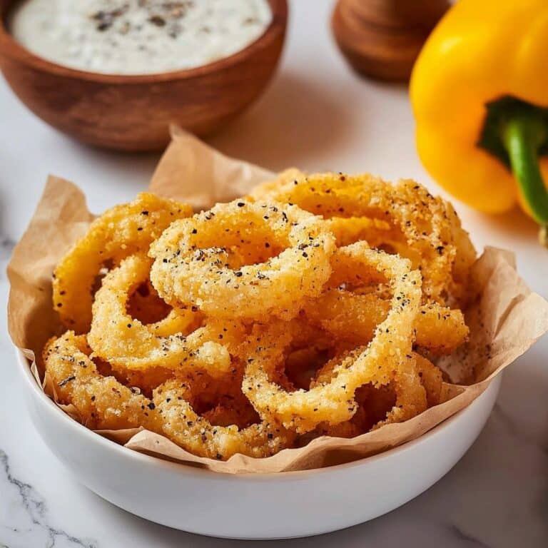 Crispy Air Fryer Banana Pepper Coins Recipe