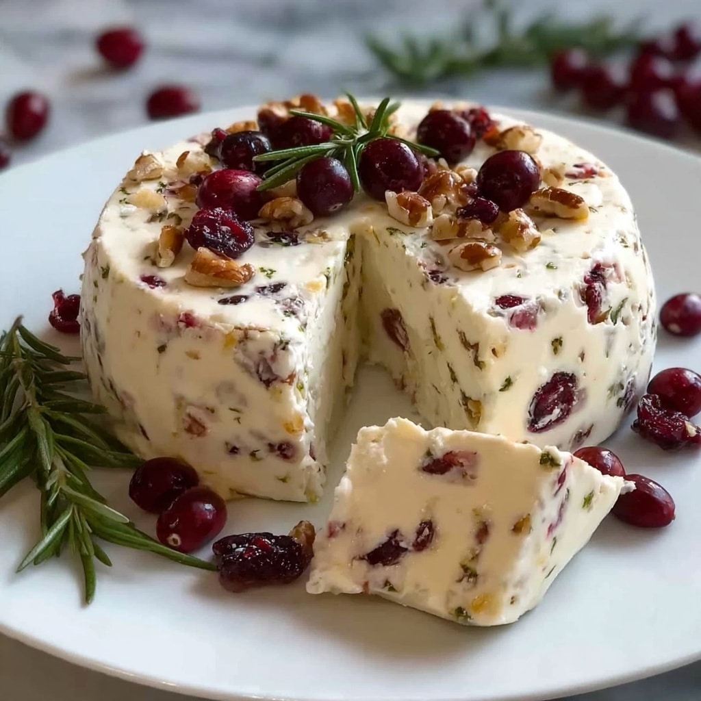 Homemade Vegan Cranberry Cashew Cheese Recipe 6 Homemade Vegan Cranberry Cashew Cheese Recipe - Recipe Image