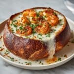 Stuffed Seafood Bread Bowl Recipe