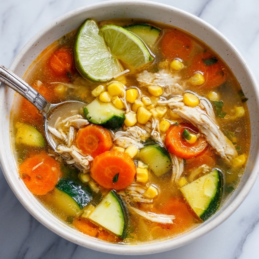 Healthy Mexican Chicken Soup Recipe