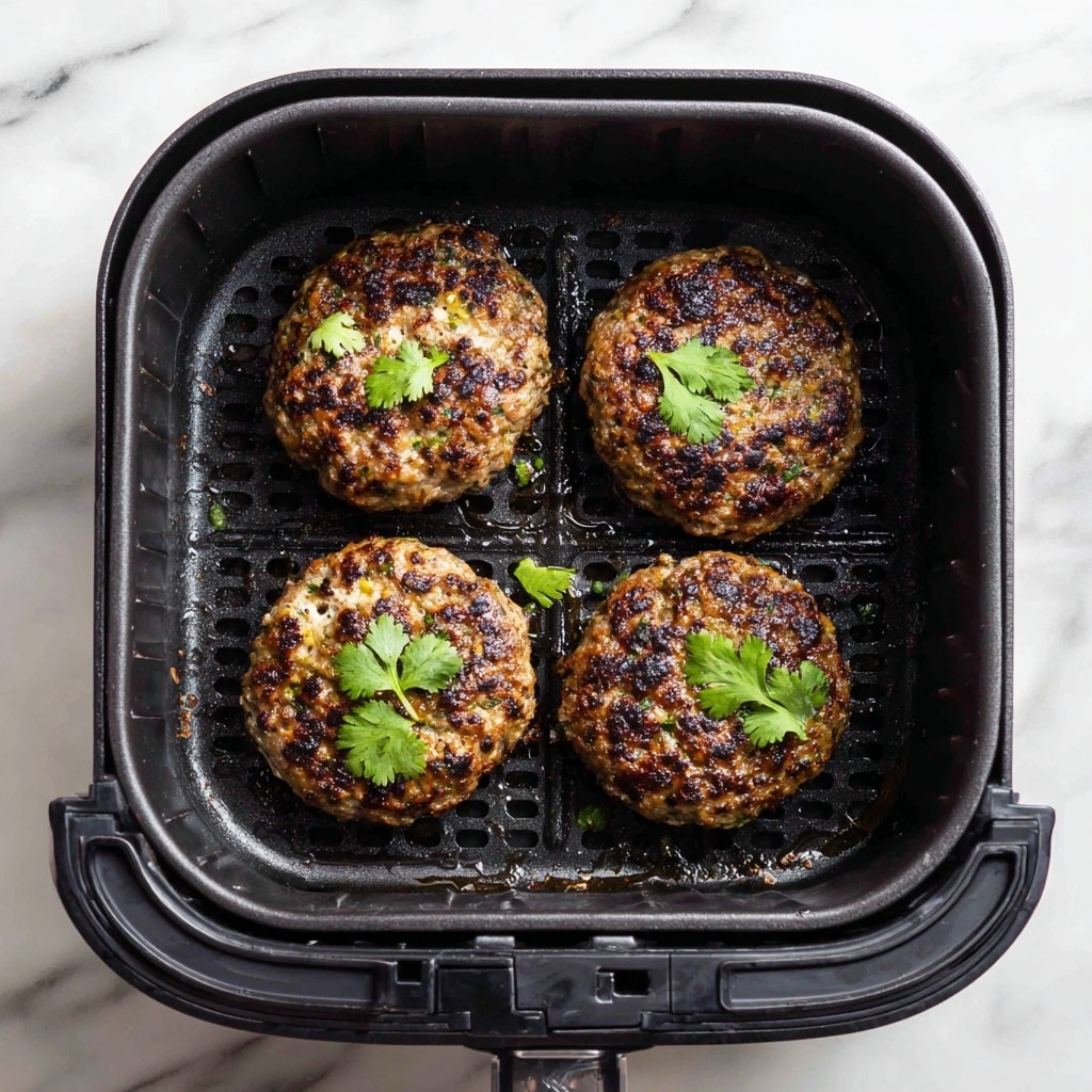 Air Fryer Burgers Recipe - Recipe Image