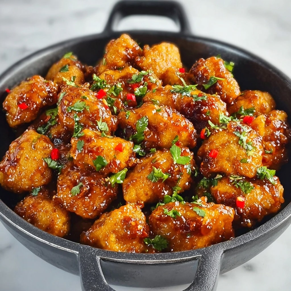 Honey Garlic Chicken Bites Recipe - Recipe Image