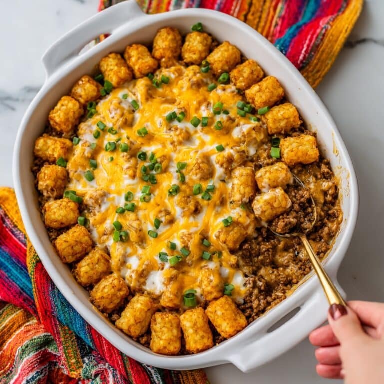 Cowboy Tater Tot Casserole Recipe