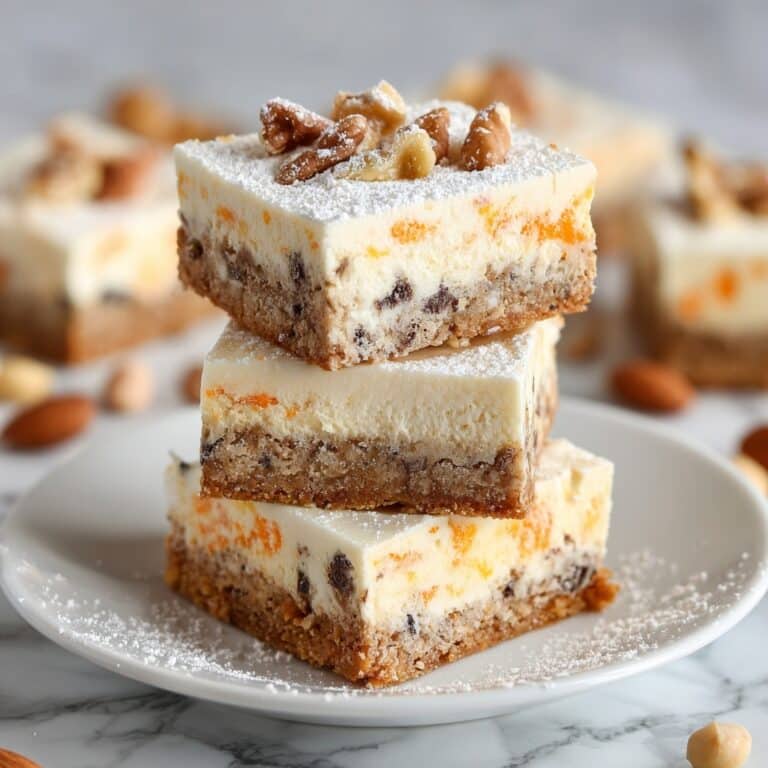 Vegan Carrot Cake Bars Recipe