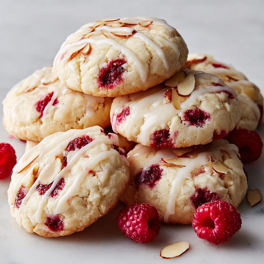 Raspberry Almond Cookies Recipe