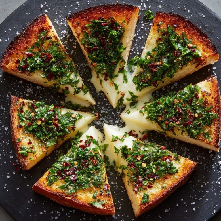 Chimichurri Garlic Bread Recipe