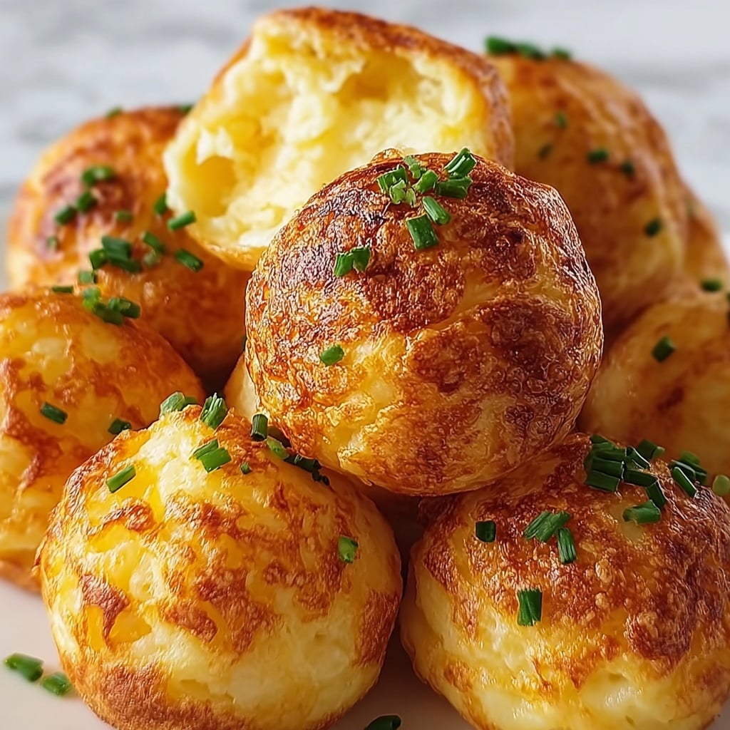 Leftover Mashed Potato Cheese Puffs Recipe - Recipe Image