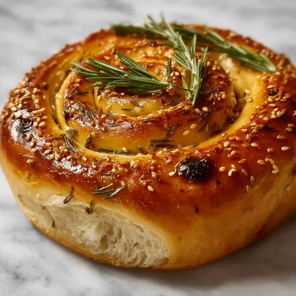 Rustic No Knead Rosemary Garlic Bread Recipe - Recipe Image